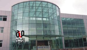 Commercial Building Insulated Frameless Glass Curtain Wall